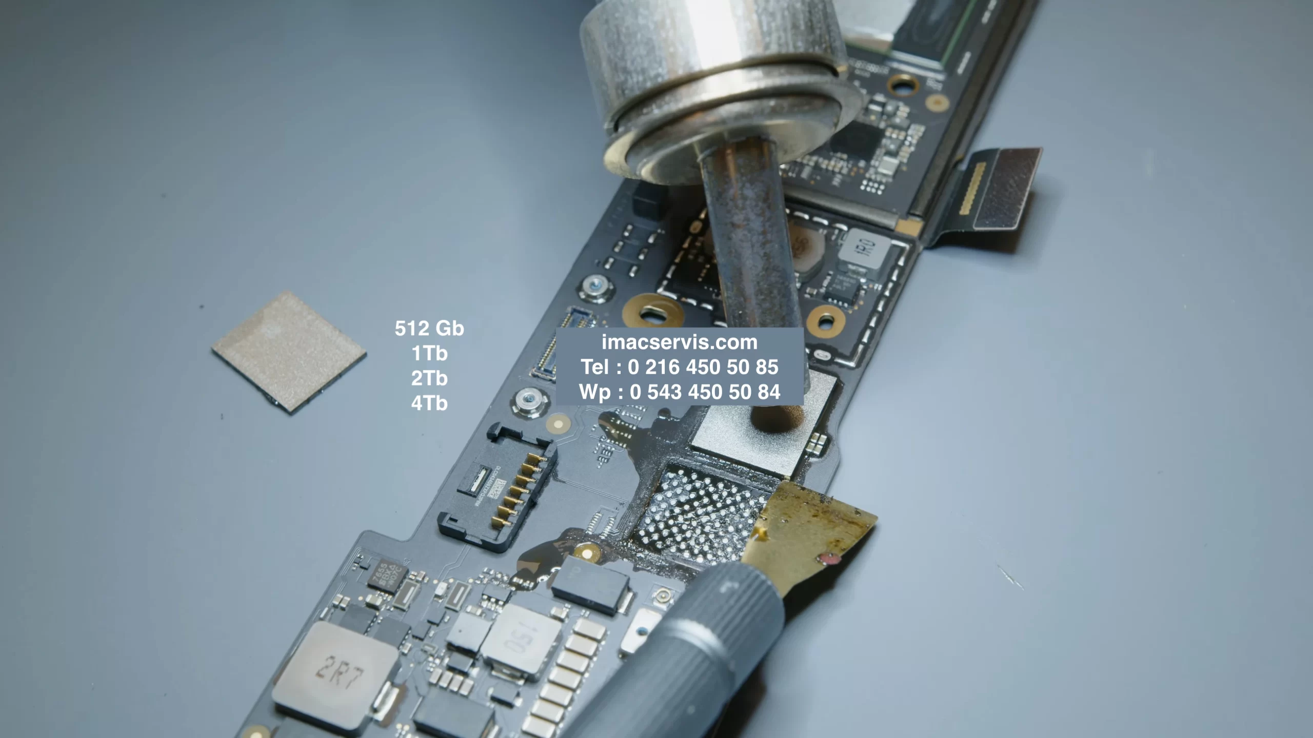 MacBook Pro M1 Ssd Nand Yükseltme / Kapasite Artırma -Fiyatları